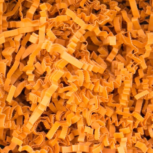 Polstermaterial Papier Zickzack Orange 2kg