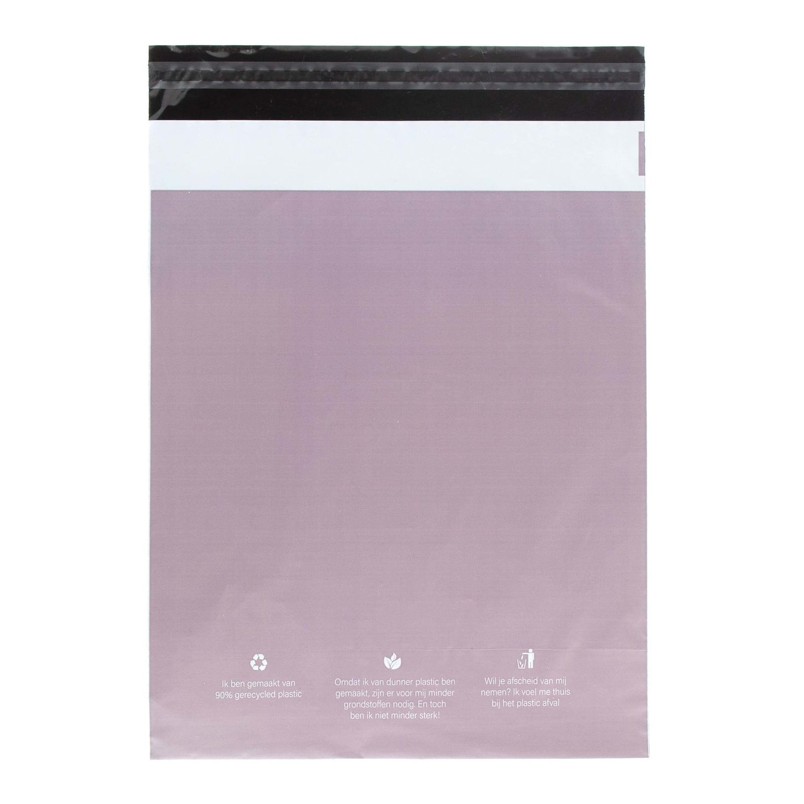 100x ECO Versandtaschen Lila Medium Hochformat