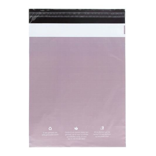 100x ECO Versandtaschen Lila Medium Hochformat