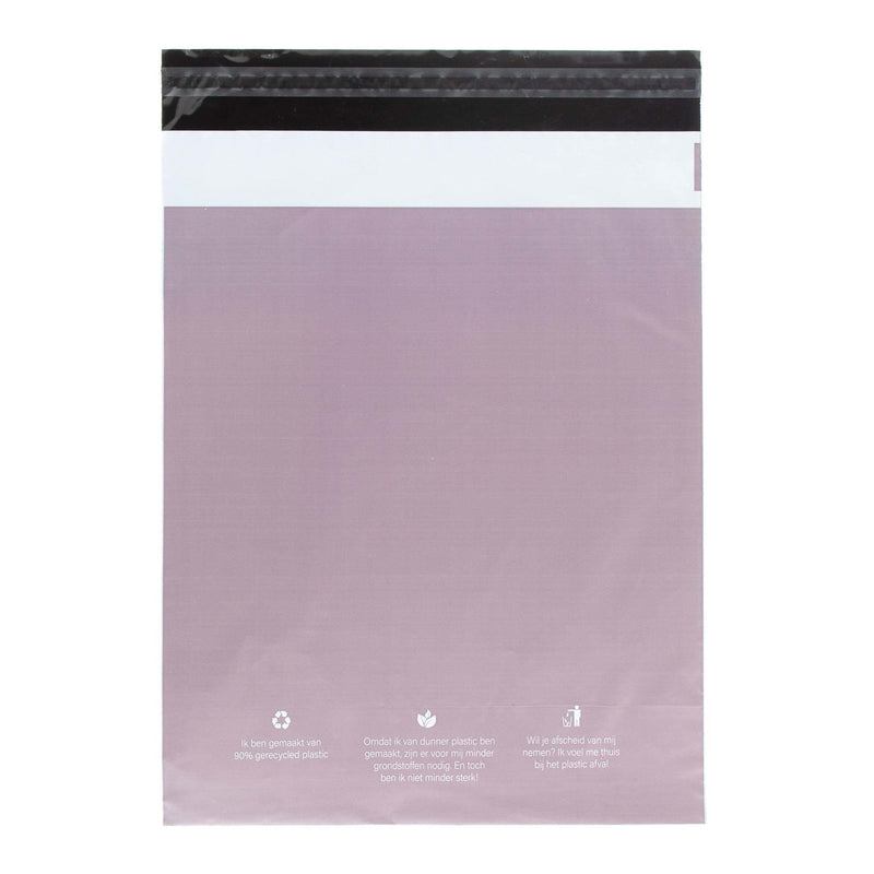 100x ECO Versandtaschen Lila Medium Hochformat