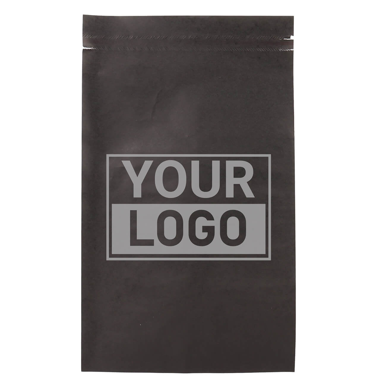 Papierversandtaschen schwarz bedrucken S