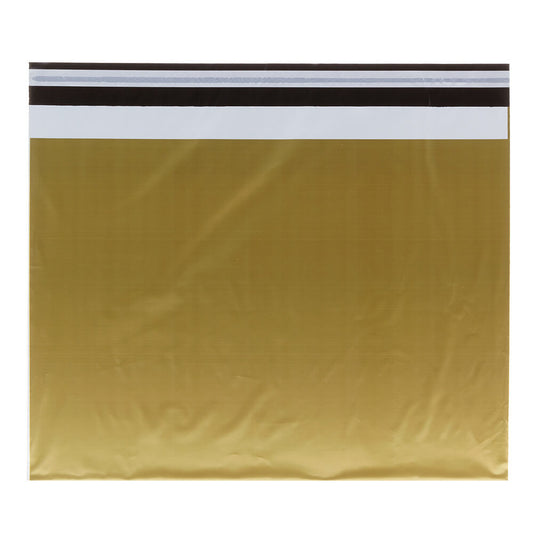 100x Versandtaschen Gold XL Querformat