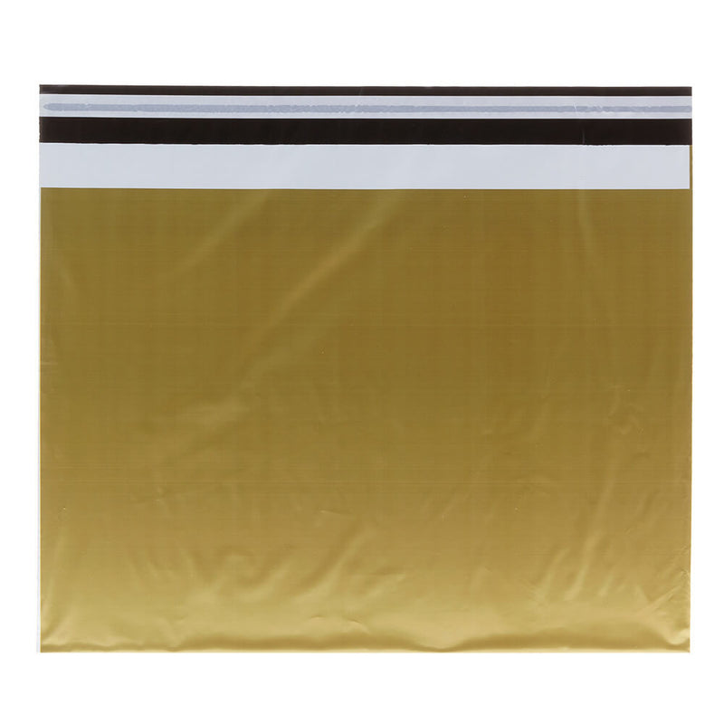 100x Versandtaschen Gold XL Querformat