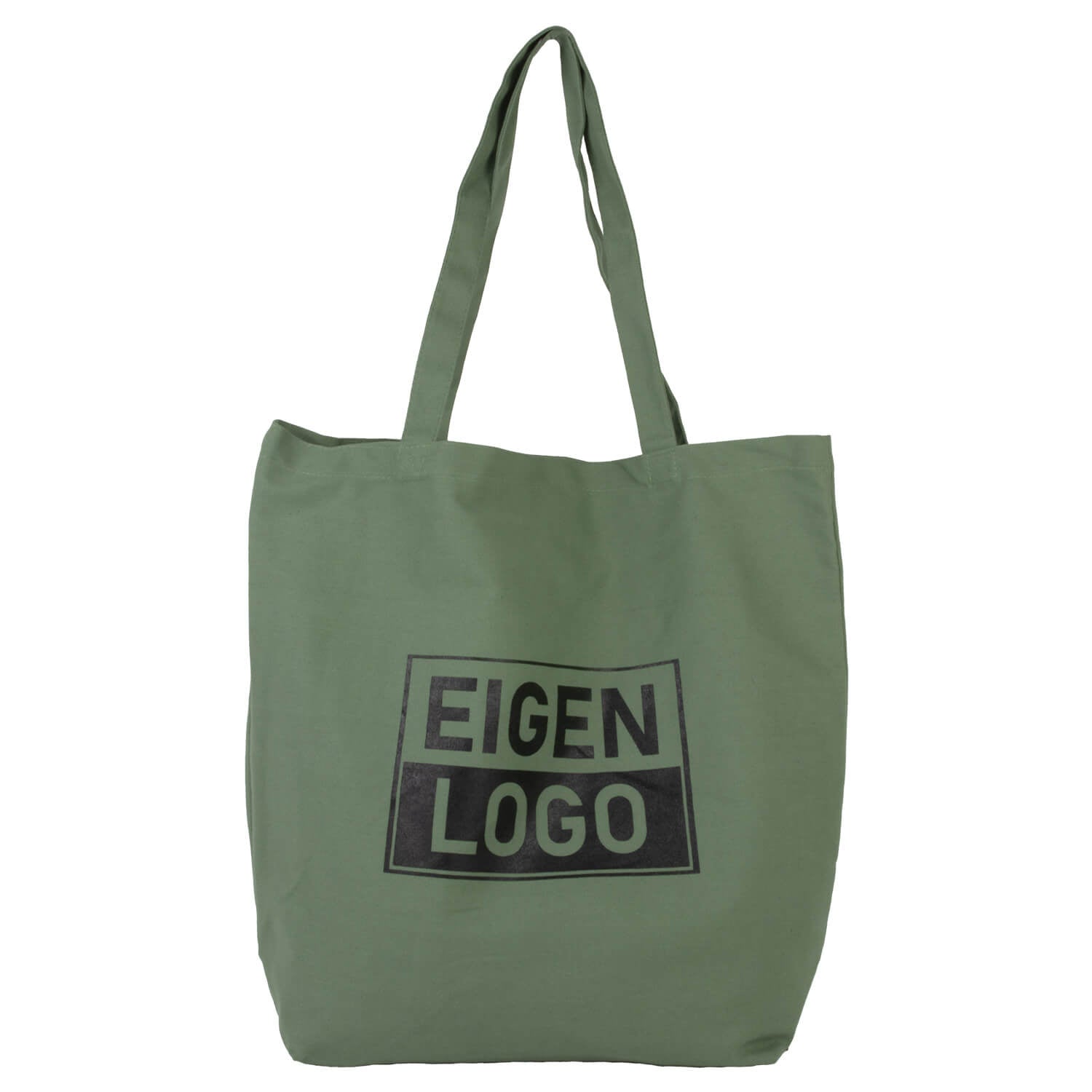 Baumwolltasche Druck 54x48+14cm Grün - Express
