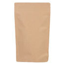 100x Standbodenbeutel Braun 16x27cm