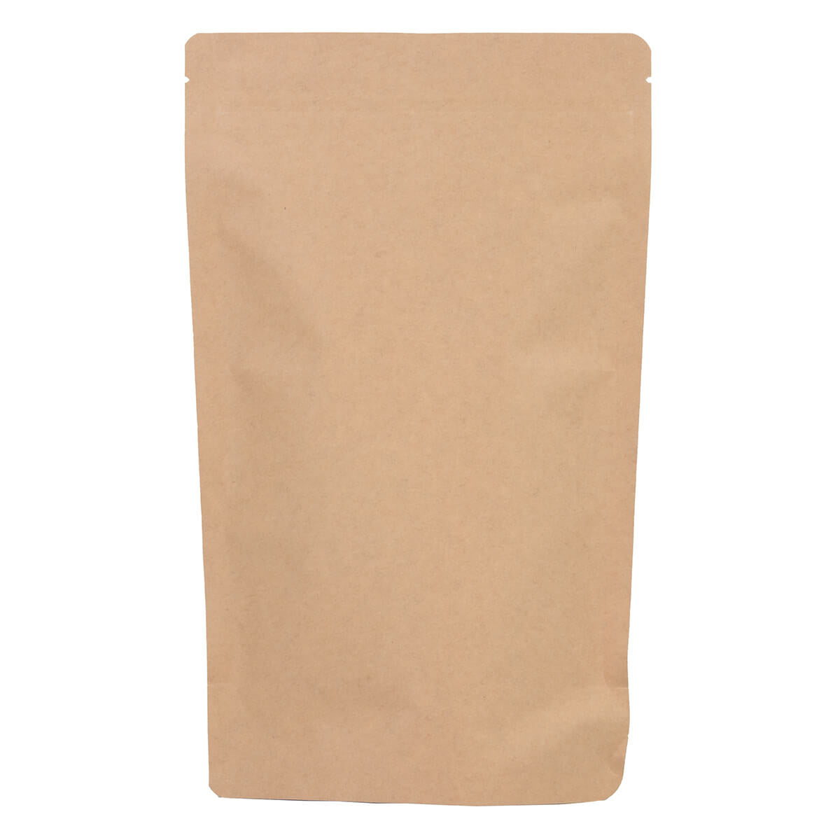 100x Standbodenbeutel Braun 16x27cm