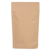 100x Standbodenbeutel Braun 16x27cm