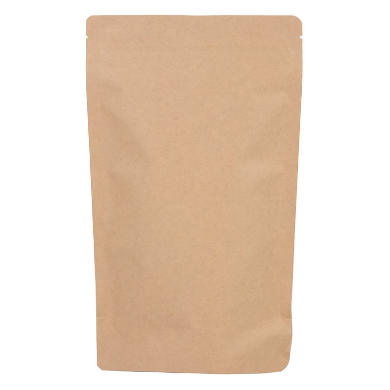 100x Standbodenbeutel Braun 16x27cm