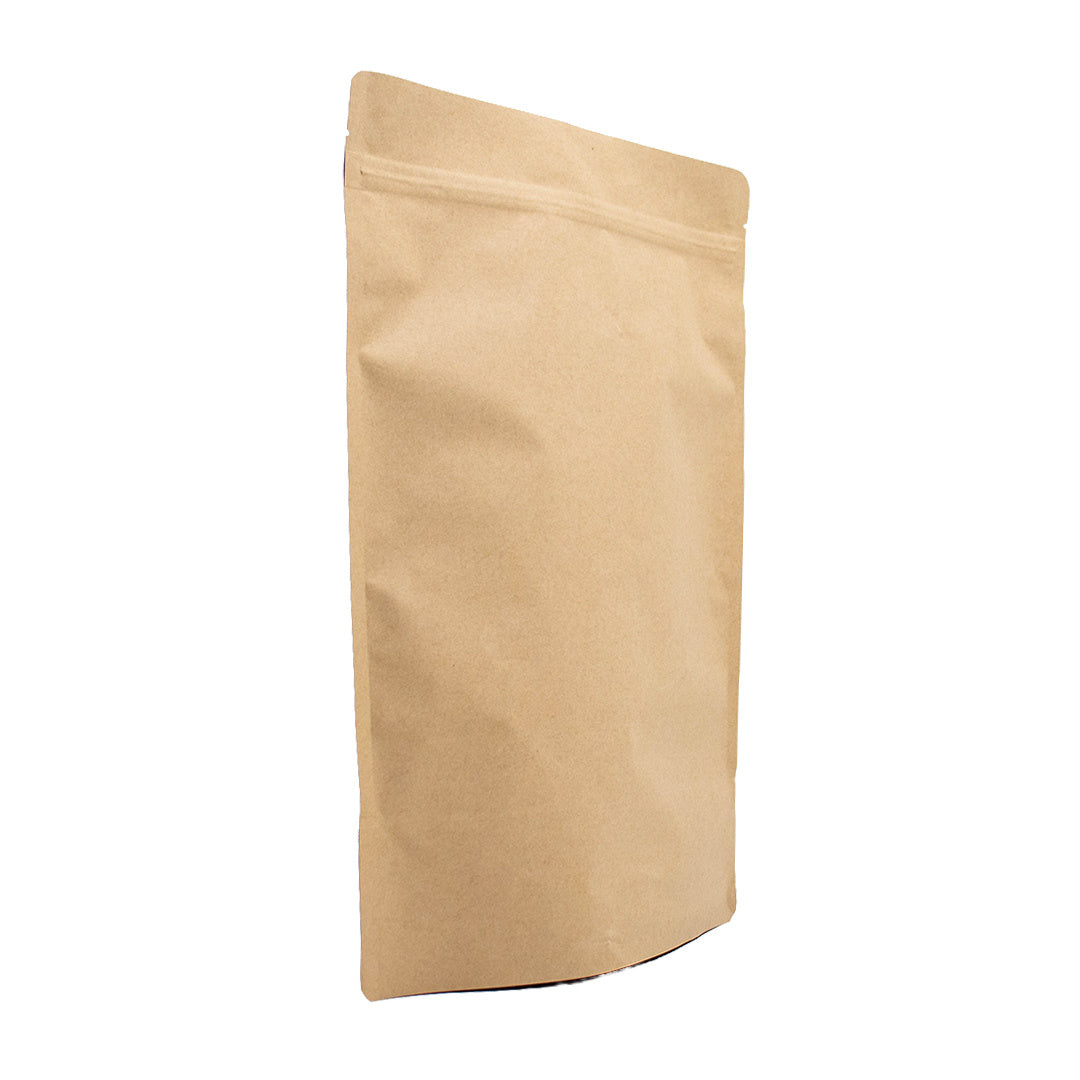 100x Standbodenbeutel Braun 21x31cm