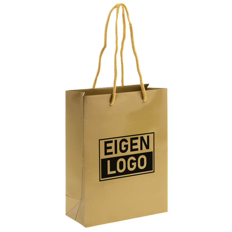 Geschenktüten Druck Gold A5