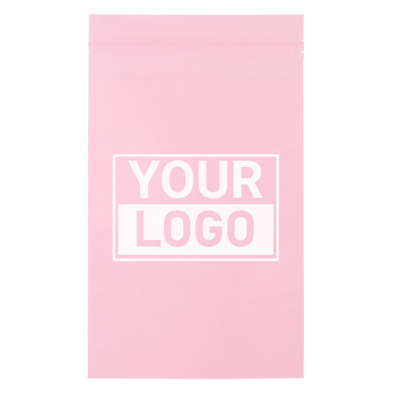 Papier Versandtaschen Rosa bedrucken S