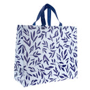 10x Shopper 'Leaves' non woven 45x20x40cm