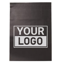 Papier versandtaschen schwarz bedrucken M