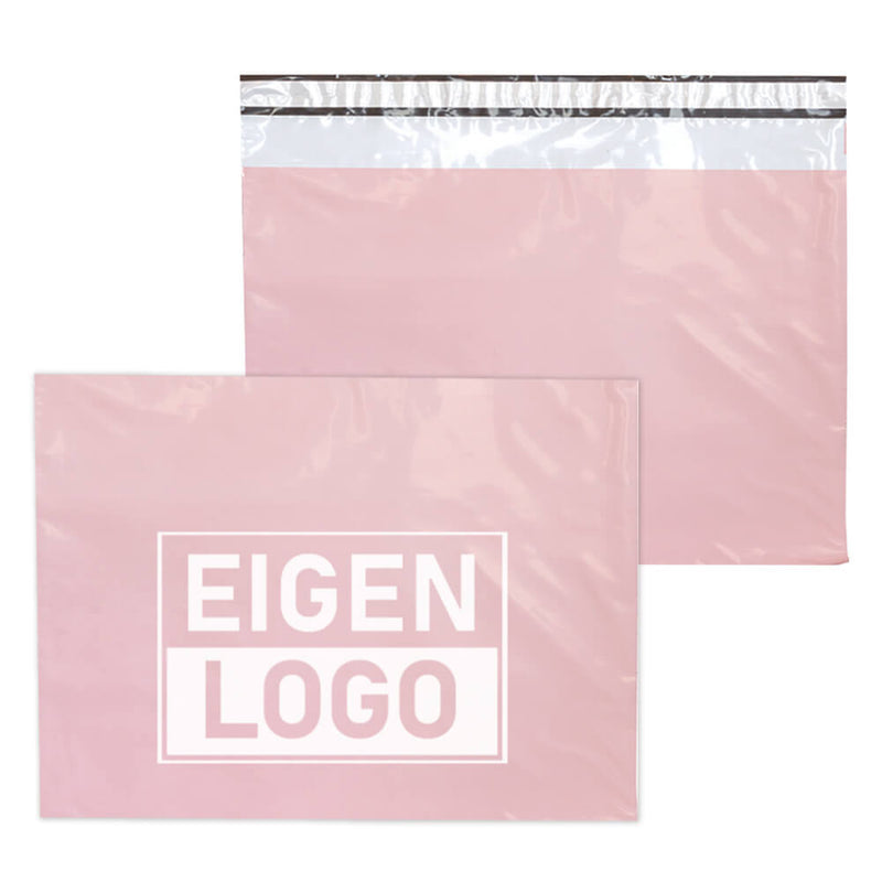 Rosa Versandtaschen Druck Large