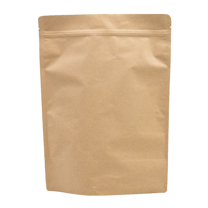 100x Standbodenbeutel Braun 21x31cm