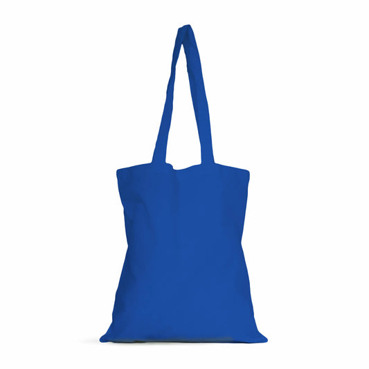 25x Baumwolltasche Königsblau 38x42cm