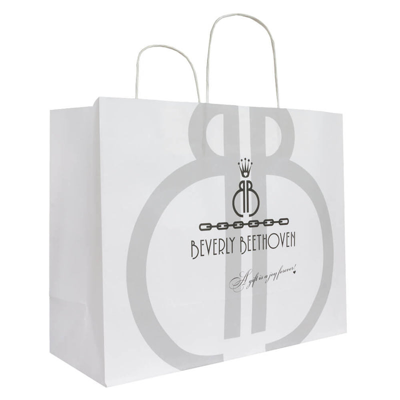 Basic Papiertasche 31x12x25cm Druck