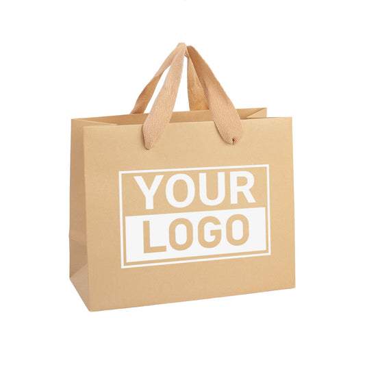 Geschenktasche bedrucken Warm Sand A4