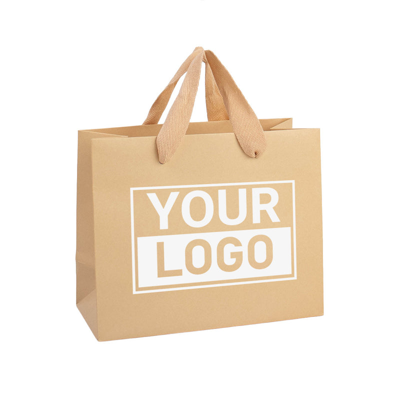 Geschenktasche bedrucken Warm Sand A4