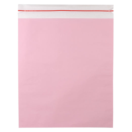 50x Papier Versandtasche Rosa XL