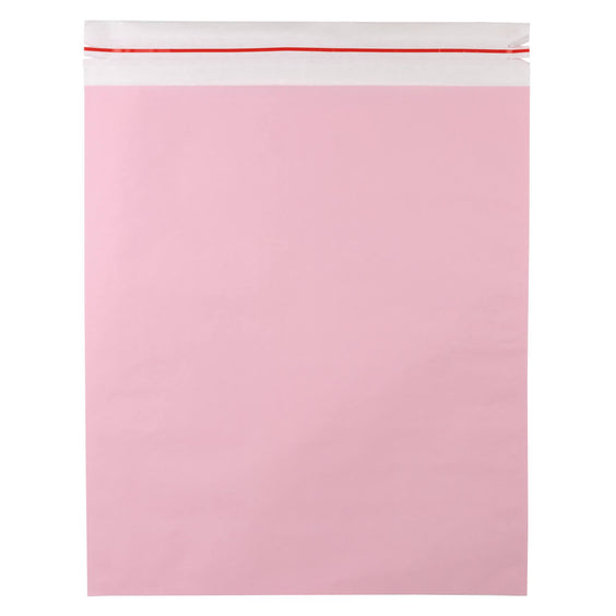 50x Papier Versandtasche Rosa XL