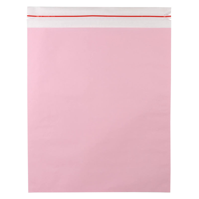 50x Papier Versandtasche Rosa XL