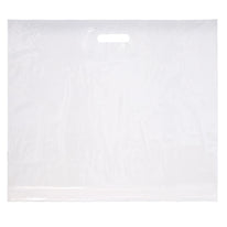 250x Plastiktüten 60x51+2x4cm Weiß