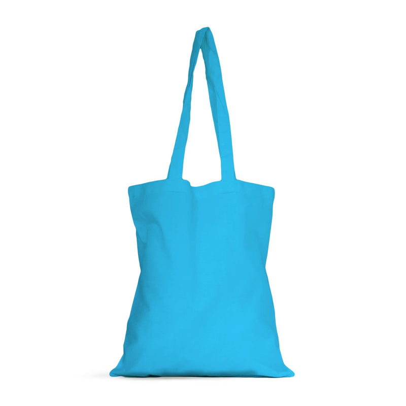 25x Baumwolltasche Türkis 38x42cm