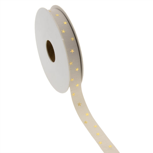 Twill band Classic Star Taupe 15mm x 20m