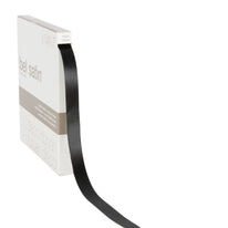 Farbband Satin Schwarz MEDIUM (15mm x 100m)