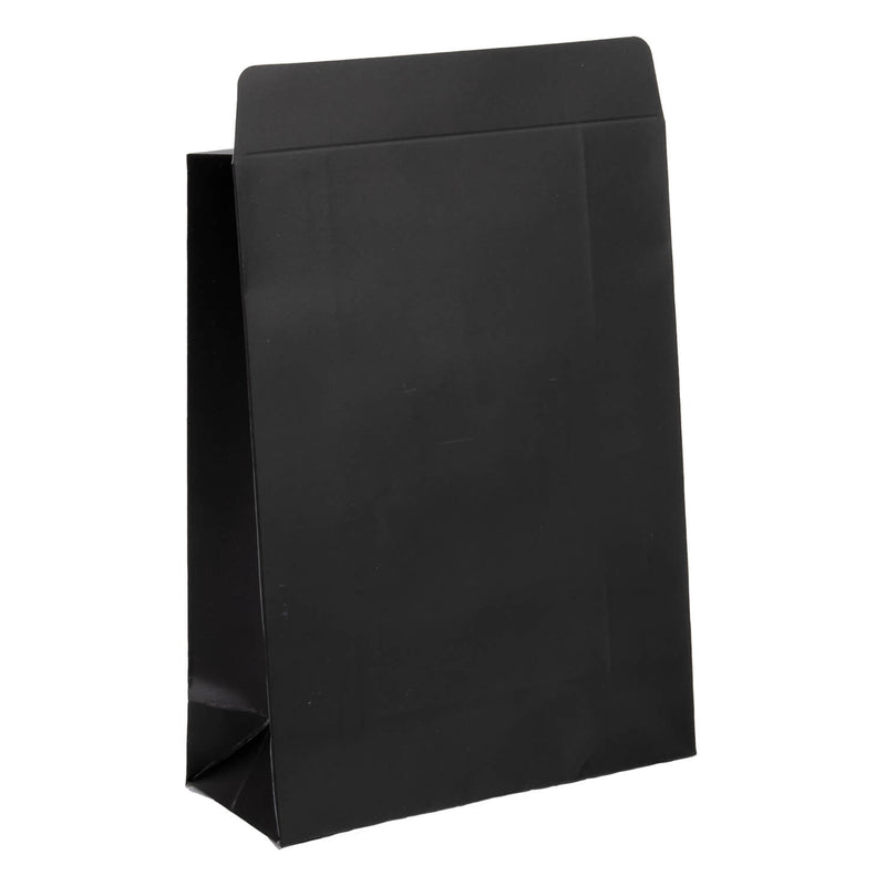 25x Geschenktüten Schwarz Matt Small