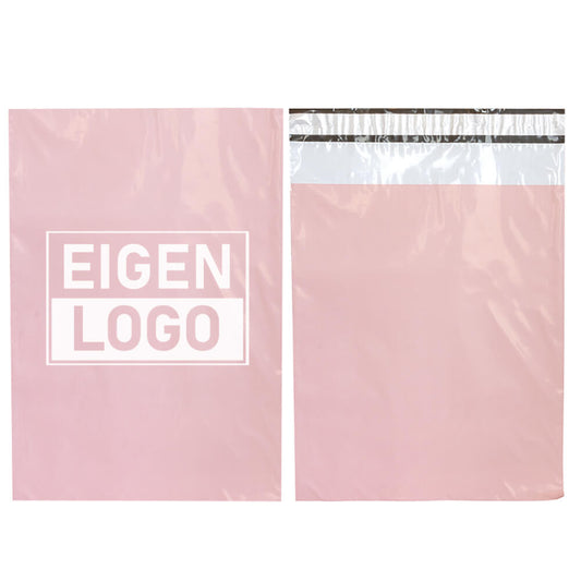 Rosa Versandtaschen Druck Medium