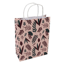 50x Papiertüten Botanic Pink A5