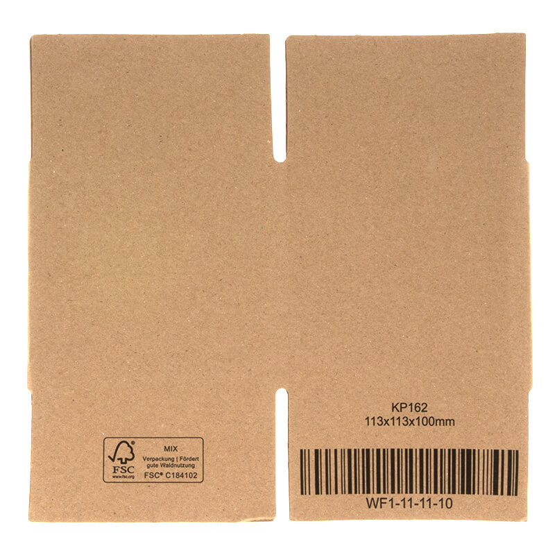Kartons braun 113x113x100mm