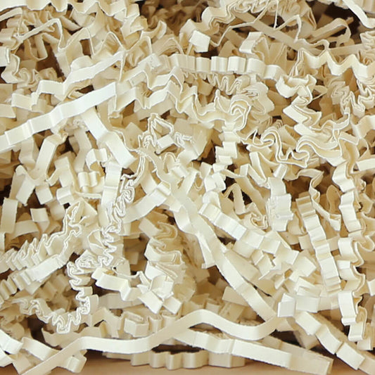 Polstermaterial Papier Zickzack Creme 2kg