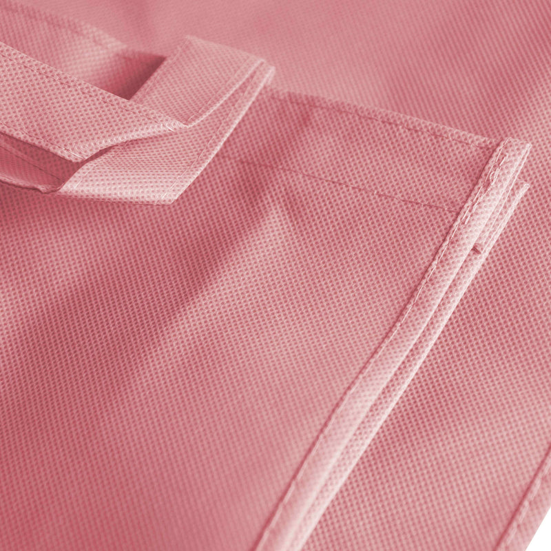 10x Shopper Rosa Non woven 42x12x35cm