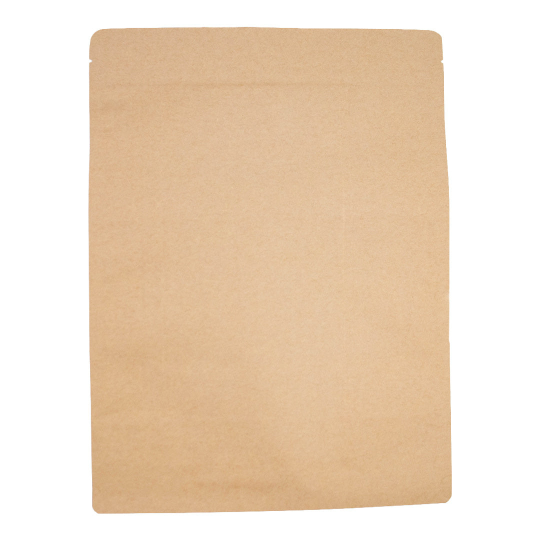 100x Standbodenbeutel Braun 21x31cm