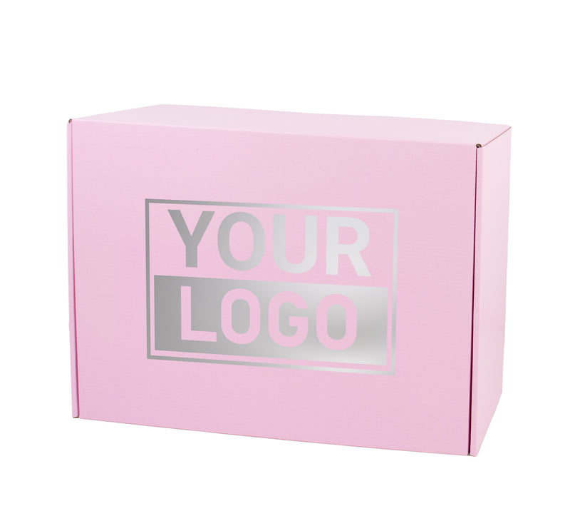 Postkartons bedrucken Pink Lavender 380x300x140mm