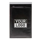 Schwarze Luftpolstertasche G bedrucken
