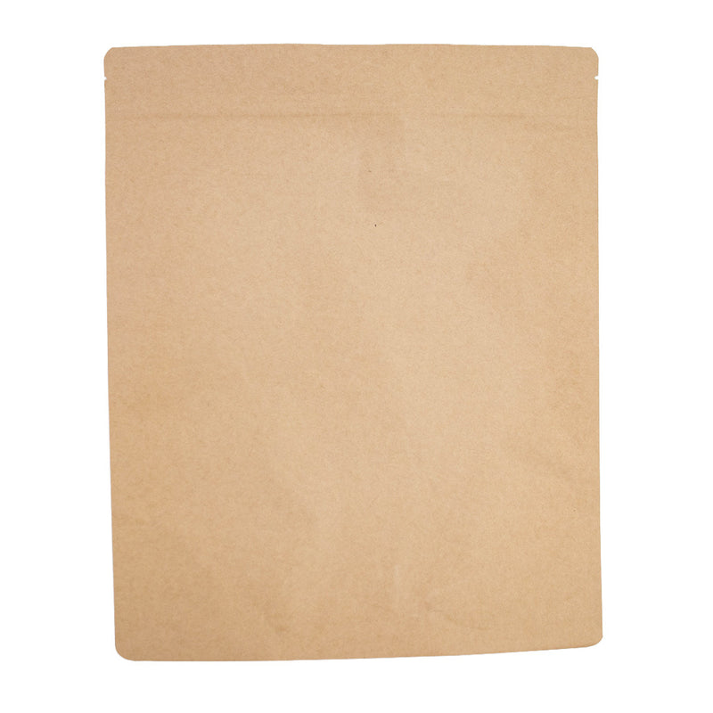 100x Standbodenbeutel Braun 30x37cm