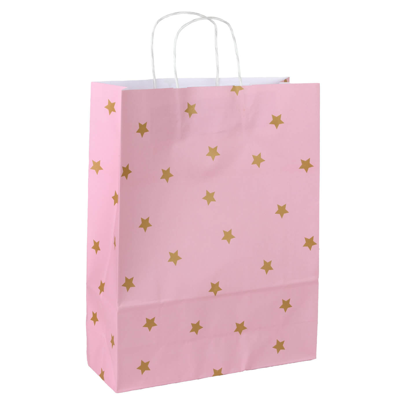 50x Papiertüten Stars Gold A3