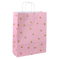 50x Papiertüten Stars Gold A3