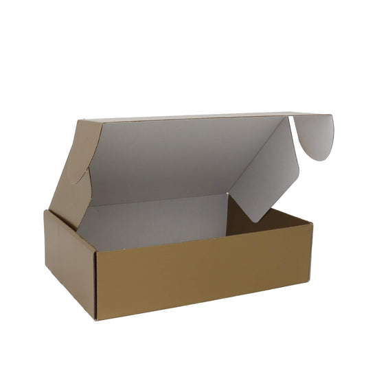 Weihnachtskartons Gold 280x190x75mm