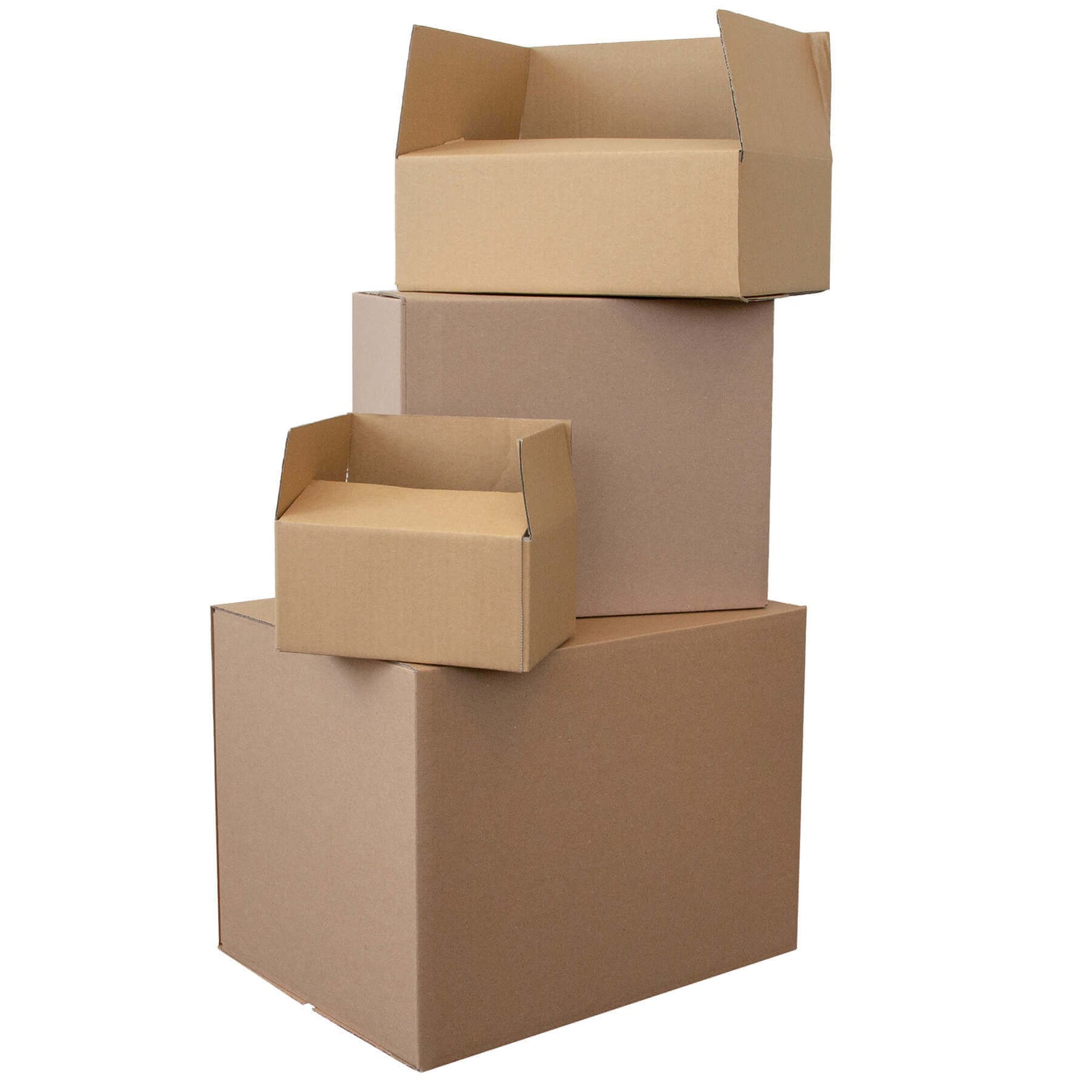 Kartons Braun einfache Wellpappe 213x153x100mm