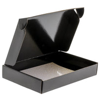 50x Maxibriefkarton A6 Schwarz