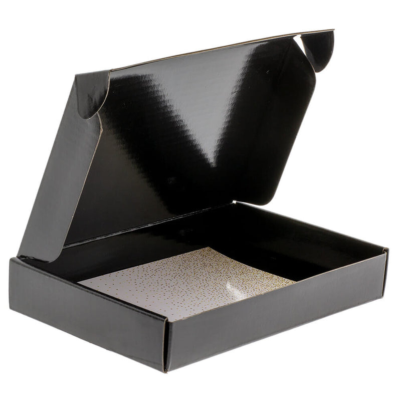50x Maxibriefkarton A6 Schwarz