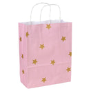50x Papiertüten Stars Gold A5
