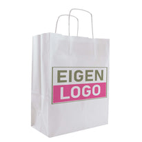 Papiertüten A4 Weiß Druck