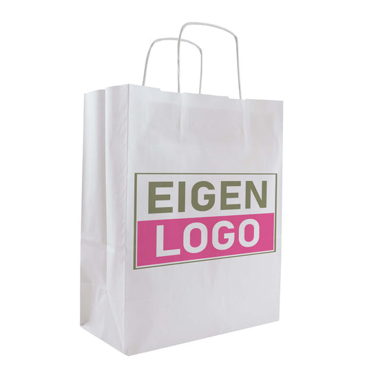 Papiertüten A4 Weiß Druck