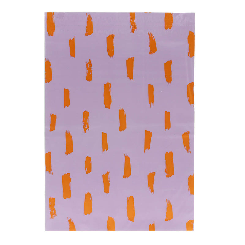 100x Versandtaschen Stripes Medium Rückgabeverschluss